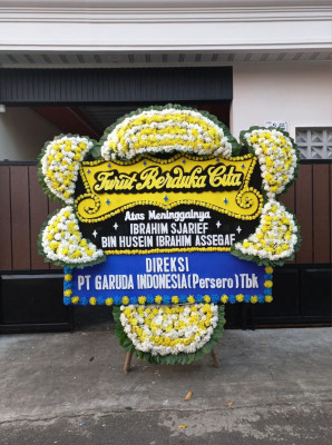 Papan Bunga Duka di Bitung Tengah